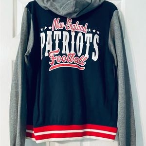 New England Patriots Women’s Light Fall Jacket. Medium. Comfy. Gently used.